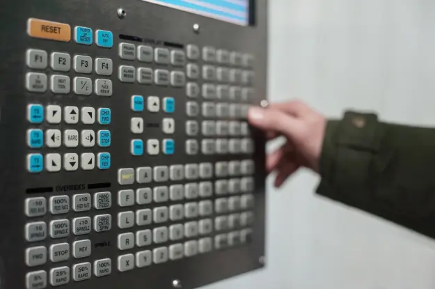Haas CNC Control Panel