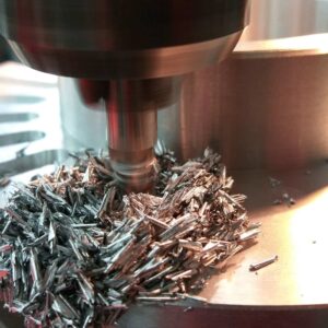 CNC Machine Cutting Chips