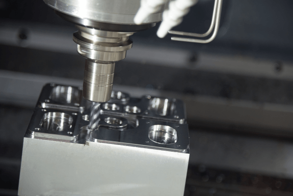 CNC milling machine process