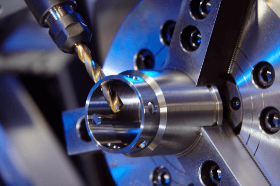 CNC turning machine process