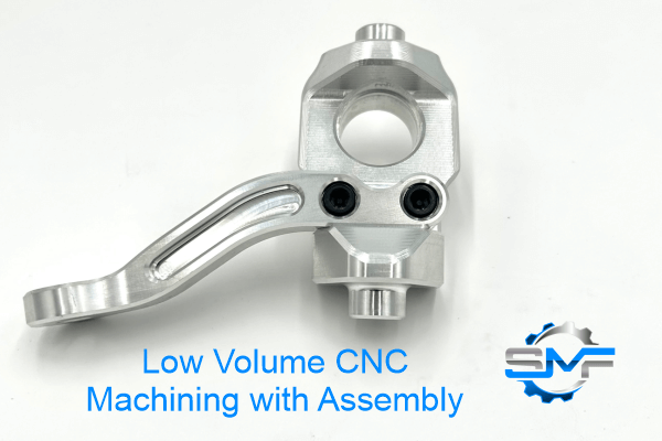 Low-volume CNC machining with assembly
